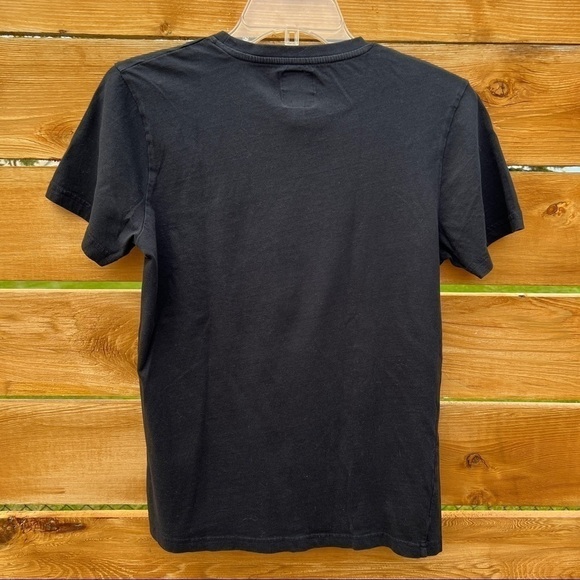 Kappa Black Graphic Crewneck Short Sleeve T-Shirt - Picture 3 of 8